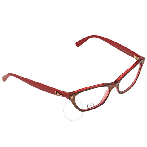 Dior Demo Rectangular Ladies Eyeglasses CD3225 XKL 53.